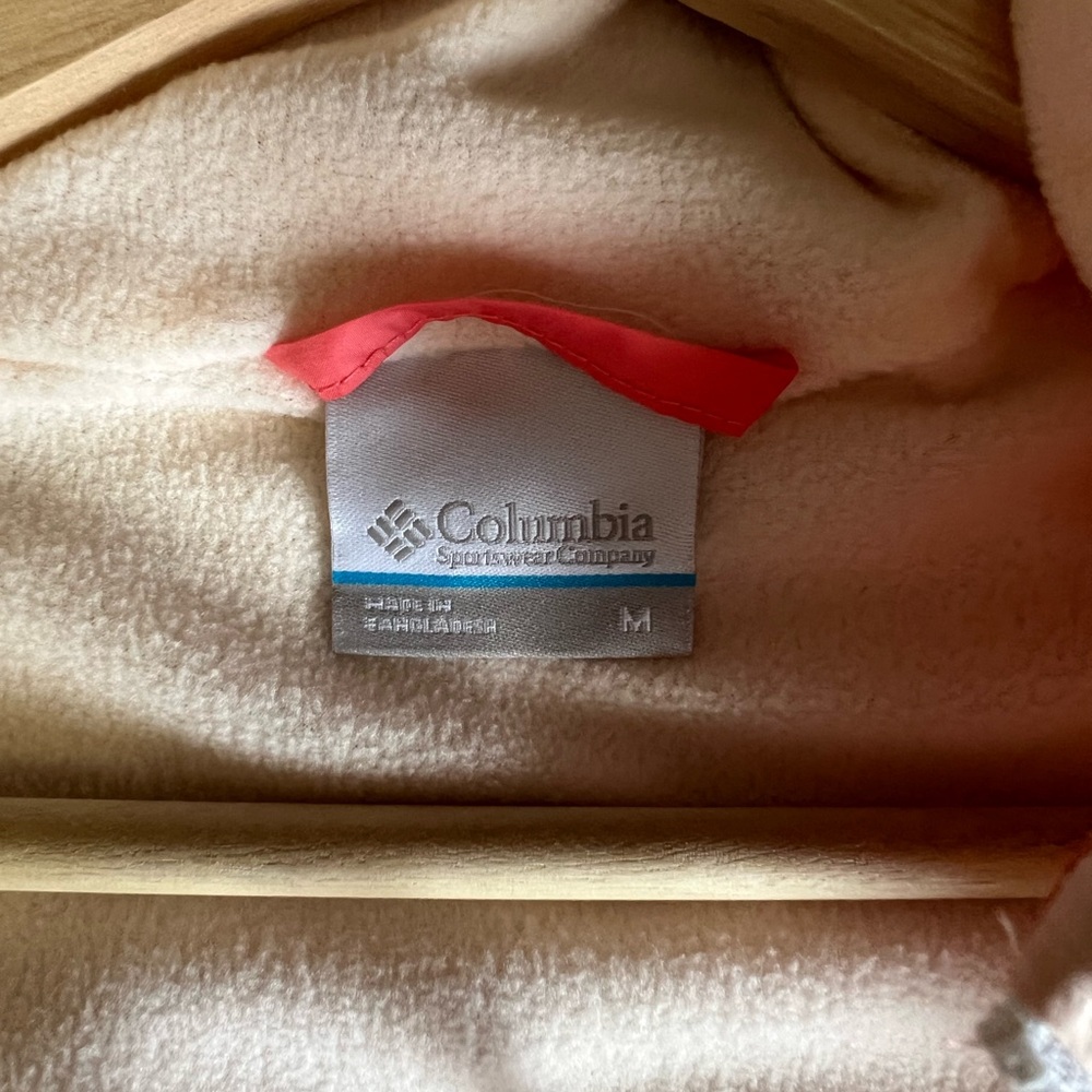 Fleece Lined Columbia Rain Jacket - Picture 4 of 6